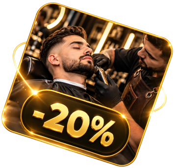 Descuento Barbería -20%